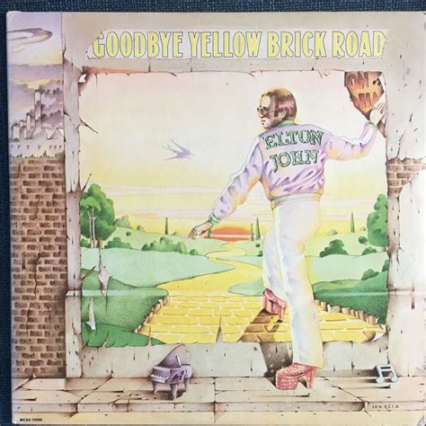 what does goodbye yellow brick road mean